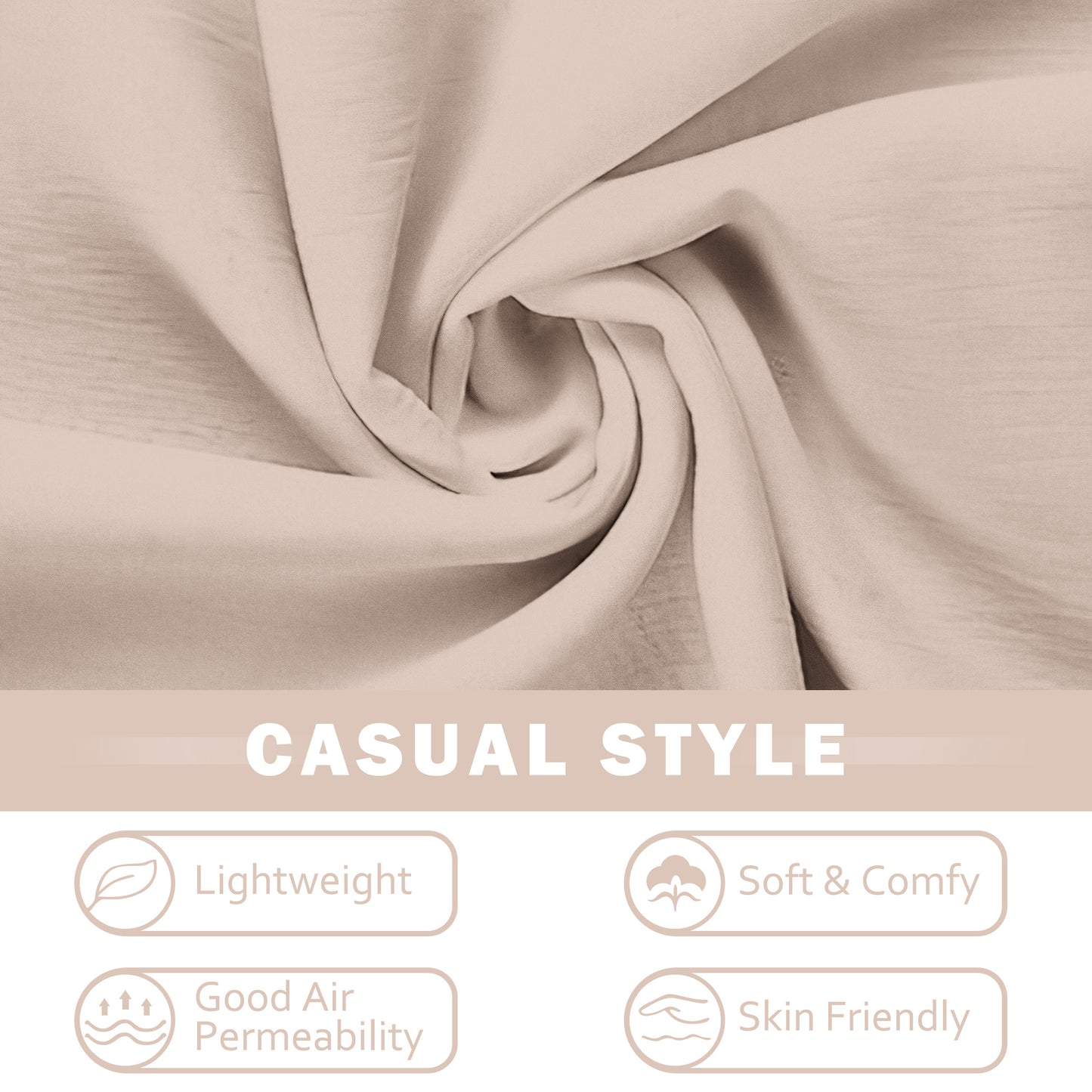 VDJ Womens Summer Tops Button V Neck Cap Sleeve Summer Casual Fit Dressy Blouses Beige Tee shirts for Women Elegant