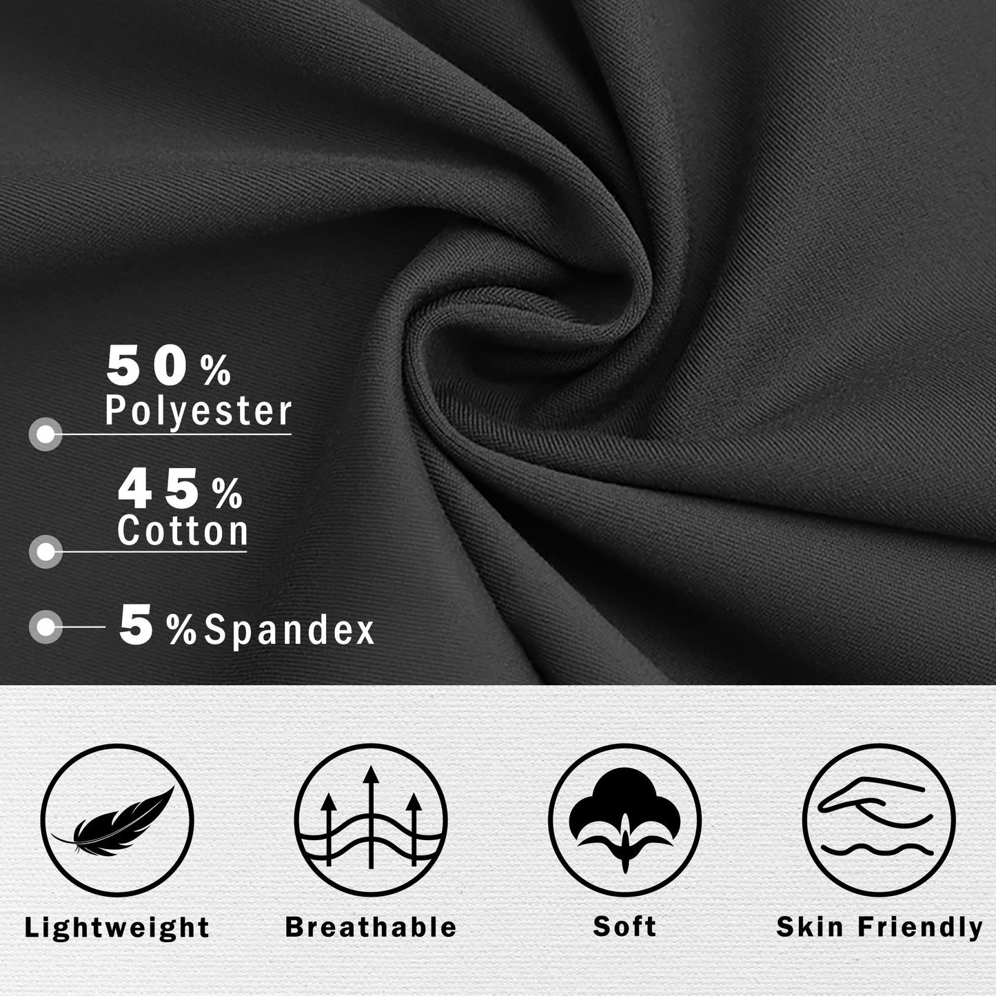 VDJ Womens Sweatpants High Waistband Comfort Soft Athletic Pants Wide Leg Trousers Sportswear