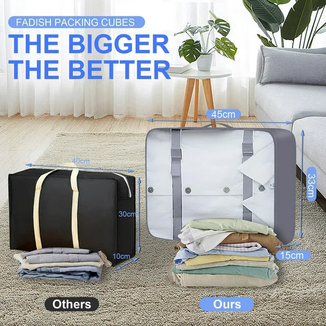 Arevtovis Suitcase Organizer Packing Cubes for Clothes - 10 Piece Clothes Bags, Packing Cube Set Travel Cubes, Packing Bags with Cosmetic Bag, Waterproof Shoes Bags, Travel Essentials (Gray)