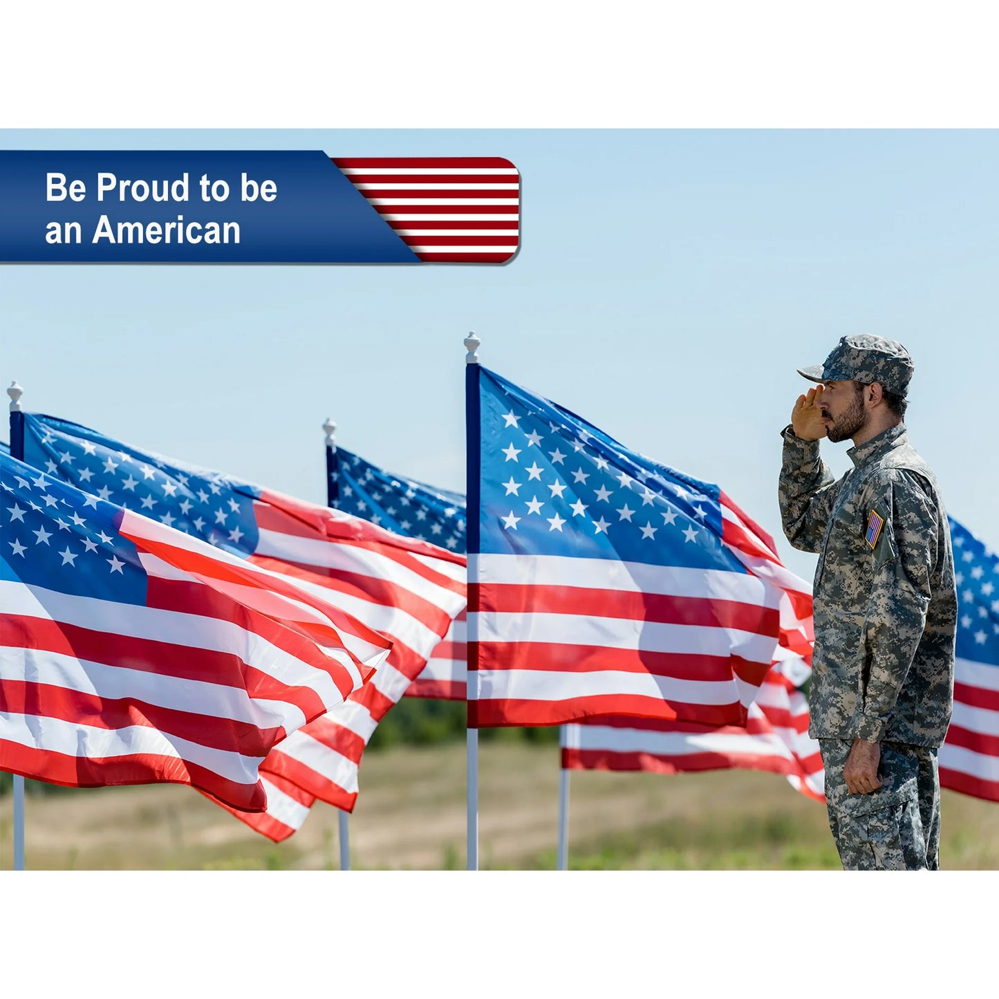 American Flag 4x6 FT Outdoor Heavy Duty - American Flags 4x6 for outside, US Flags 4x6 Outdoor with Embroidered Stars, Brass Grommets, Sewn Stripes (USA Flag 4X6 FT)