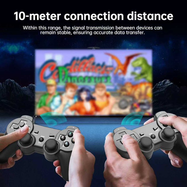 Lugackme M8 2.4G Wireless Controllers External Game Stick 64G Built-in Storage for TV
