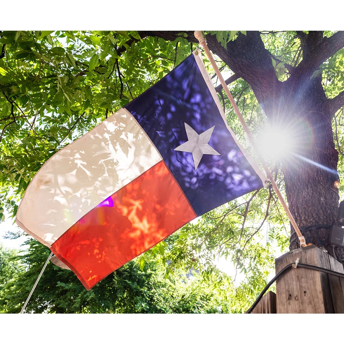 State of Texas 4X6 Feet Flag - Embroidered Sewn Heavyweight 210D Oxford Nylon Flag Vivid Color