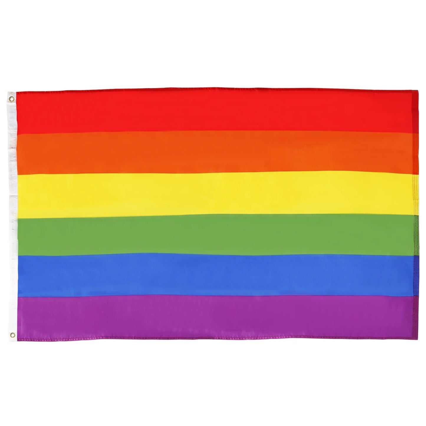 LGBTQ Rainbow Inclusive Intersexual Bisexual Flags-New Intersex Progress Pride Flag 3x5 ft- Banner UV Fade Resistant for Indoor Outdoor