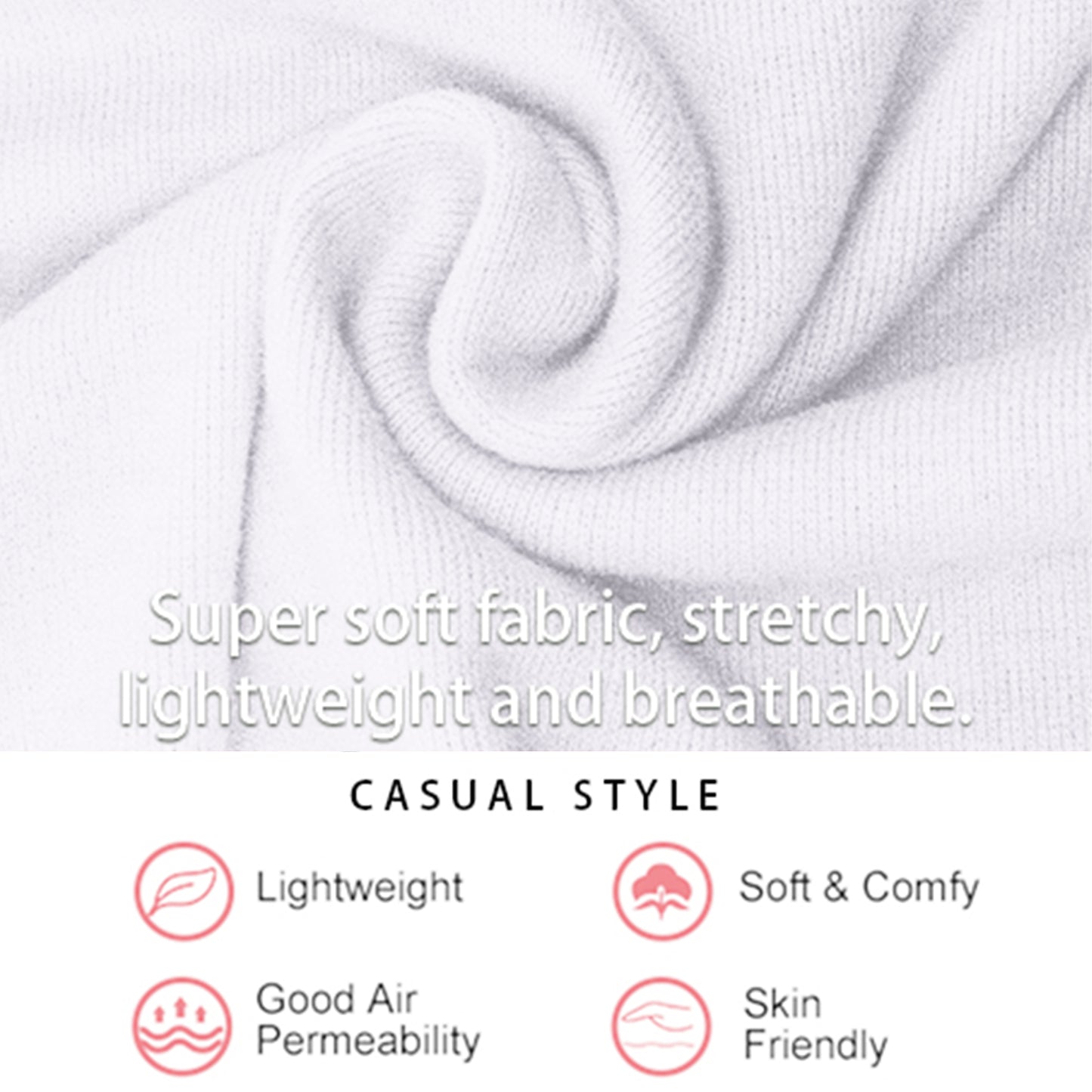 VDJ Women 3/4 Sleeve T Shirts Fashion Button Down V Neck White Blouse Plain Color Casual Fall Tops for Women Tee Shirt Clothing