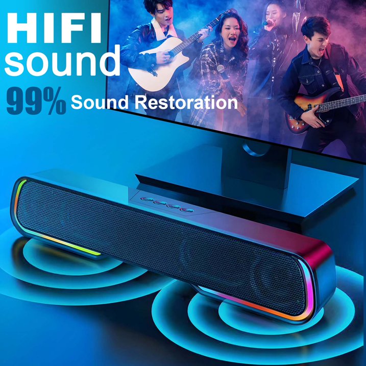 Arevtovis Bluetooth Speaker, Portable Wireless Outdoor Speaker, Bluetooth 5.3, TWS Dual Pairing Speaker Small Bluetooth Speaker for Party, Home, Travel