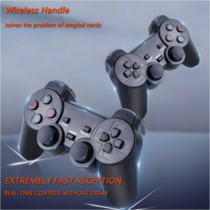 Lugackme M8 2.4G Wireless Controllers External Game Stick 64G Built-in Storage for TV